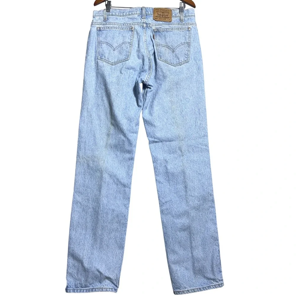 Vintage Levi's 505 Regular Fit 90s Jeans Mens Size 36x34 (Fits 34x32)